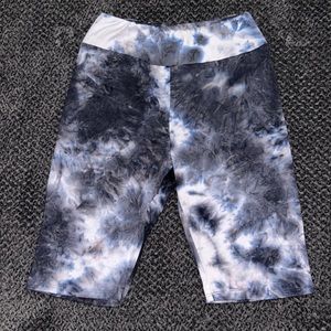 Olive Tree Buttery Soft Tye Dye Biker Shorts
